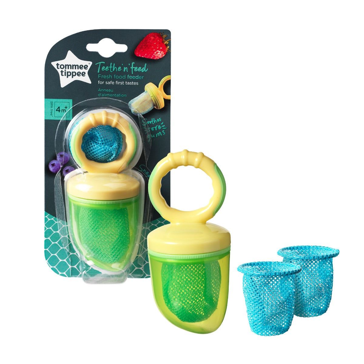 Tommee Tippee dispozitiv de hranire 4m+ Galben
