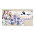 Tommee Tippee kit biberoane nou-nascut Closer To Nature 0m+ Mov