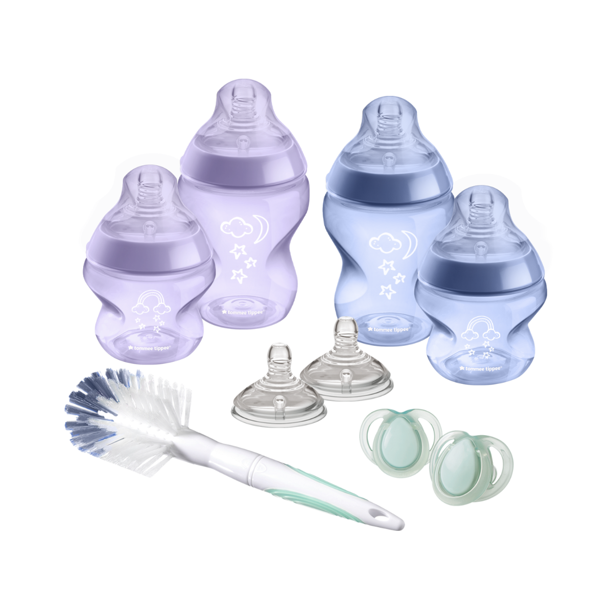 Tommee Tippee kit biberoane nou-nascut Closer To Nature 0m+ Mov Imagine secundară a produsului