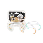 Tommee Tippee maner pentru biberon Closer To Nature 4m+, 2 buc Portocaliu