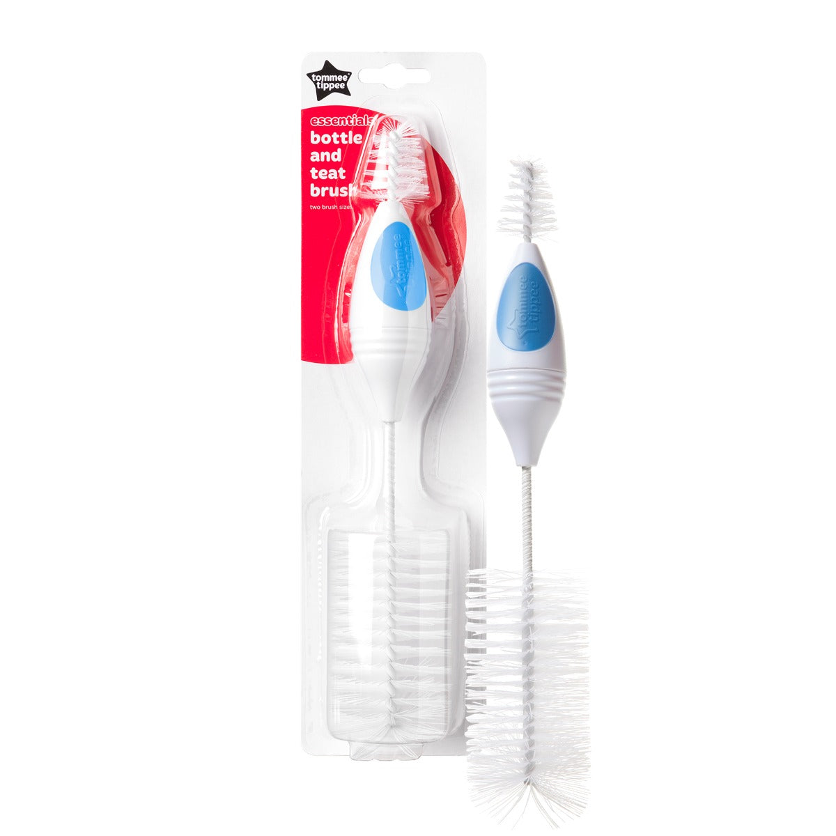 Tommee Tippee perie biberon si tetina Essentials, Albastru
