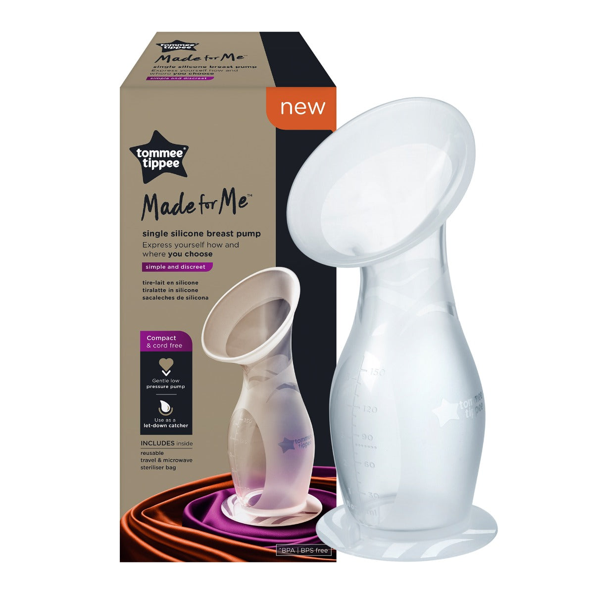 Tommee Tippee pompa san manuala din silicon