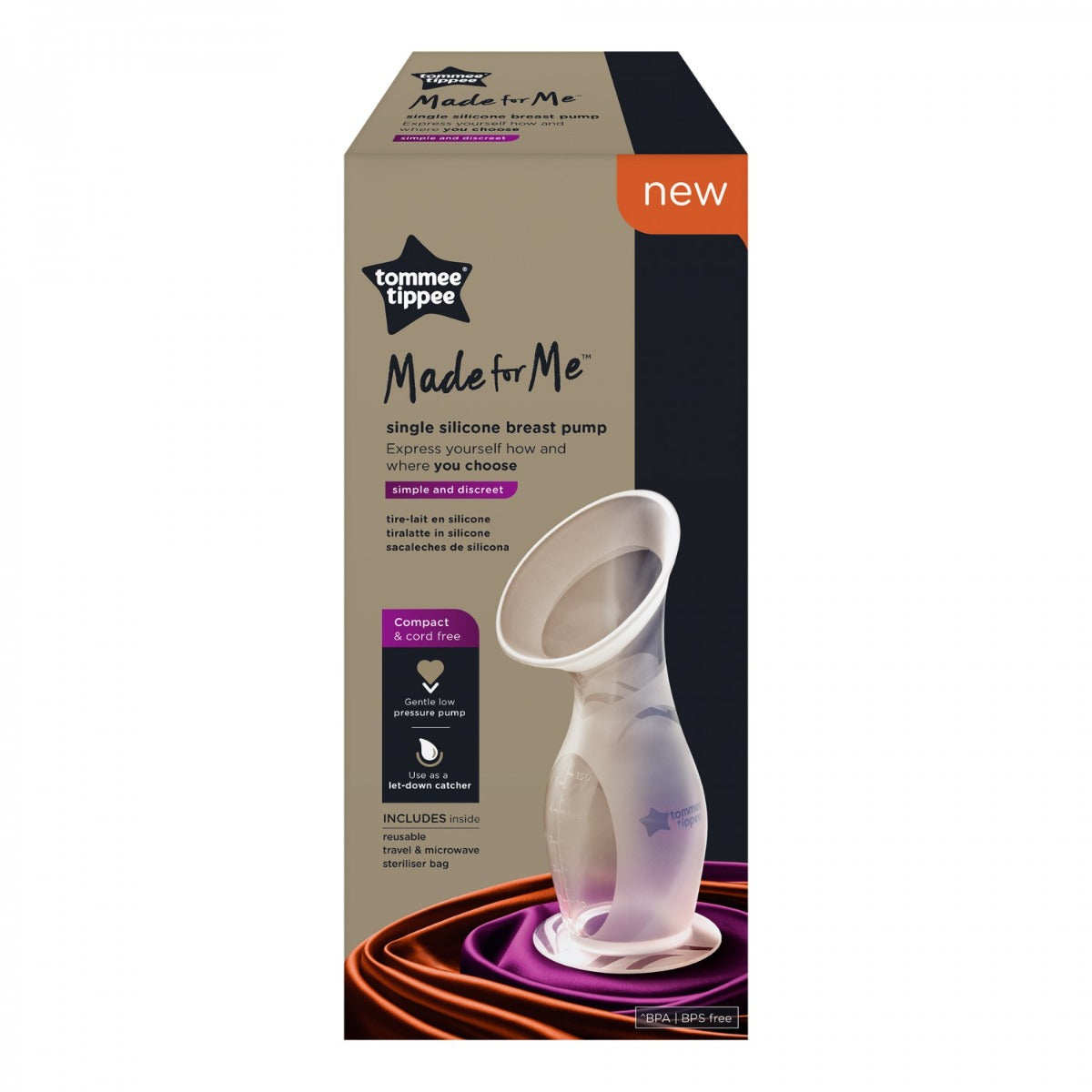 Tommee Tippee pompa san manuala din silicon