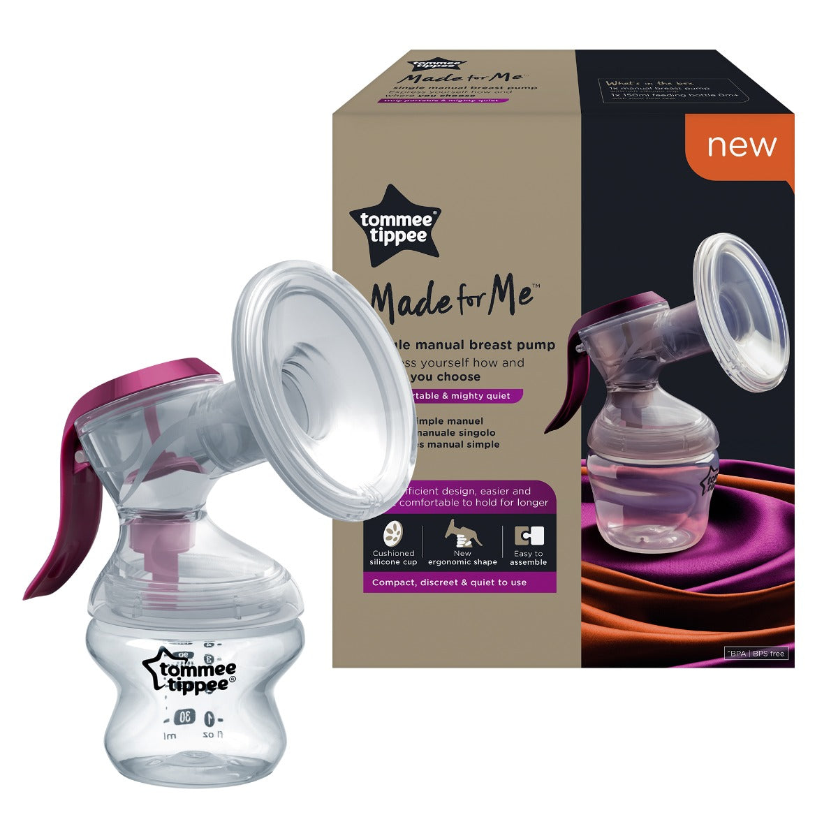 Tommee Tippee pompa san manuala Made for Me