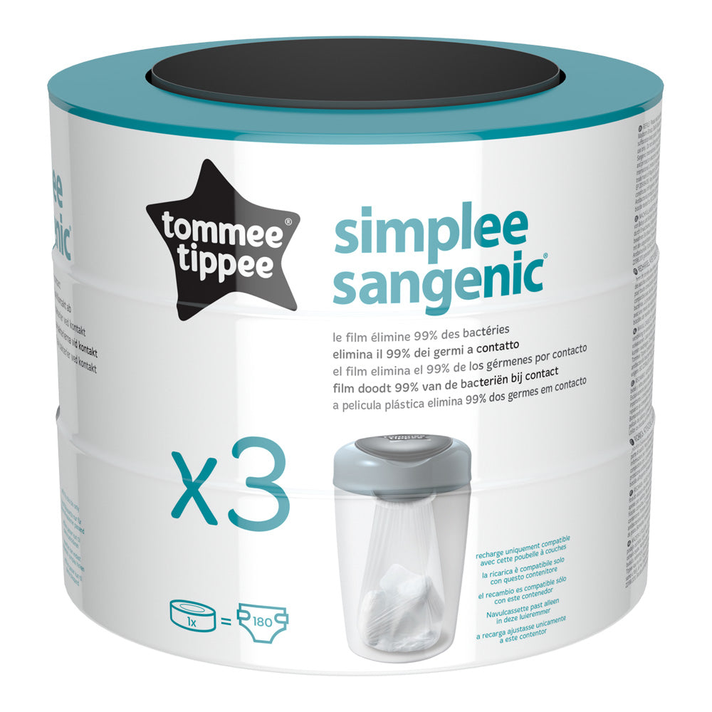 Tommee Tippee rezerva Sangenic Simplee 3 buc Imagine principală a produsului