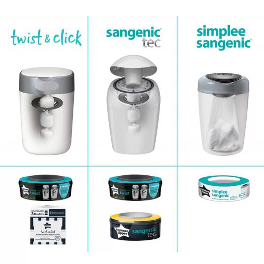 Tommee Tippee rezerva Sangenic Simplee 6 buc