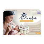 Tommee Tippee set 3 biberoane Closer To Nature 260 ml 0m+ Pastel
