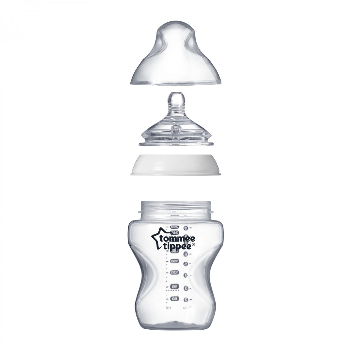 Tommee Tippee Set 3 biberoane Closer to Nature anti- colic 260 ml 0m+