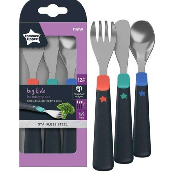 Tommee Tippee set tacamuri din metal 3 piese 12m+ Big Kids