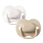Tommee Tippee suzeta cherry latex 0-6 luni 2 buc Alb-Crem