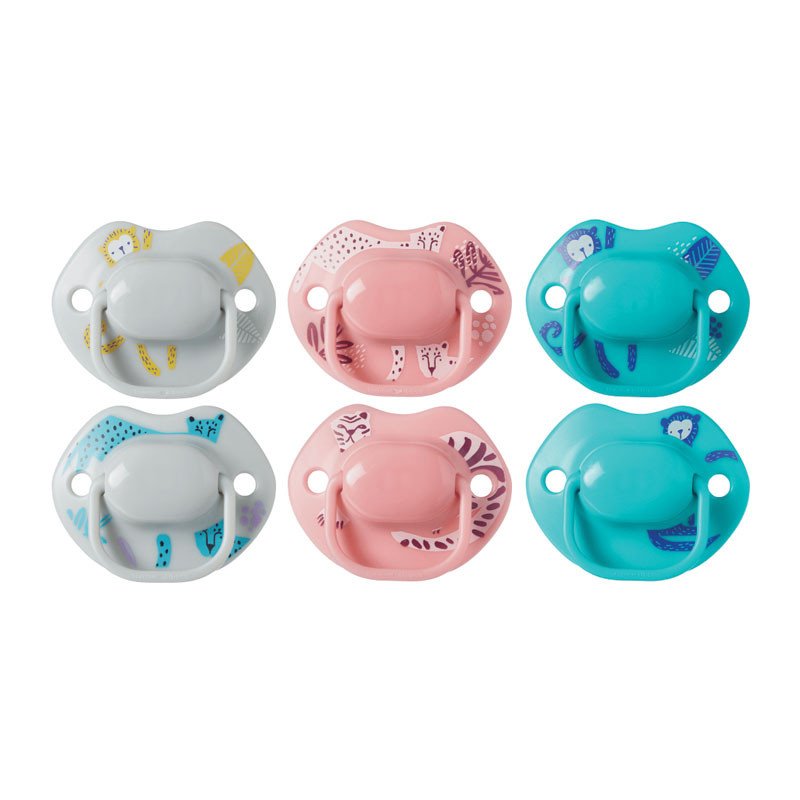 Tommee Tippee suzeta Moda 0-6 luni 2 buc Midnight Jungle Imagine principală a produsului