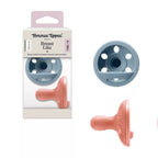 Tommee Tippee suzeta silicon Breast-Like 6-18 luni, 2 buc Terracota-Albastrui