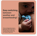 Tommee Tippee suzeta silicon Breast-Like