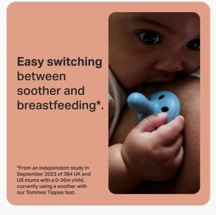 Tommee Tippee suzeta silicon Breast-Like