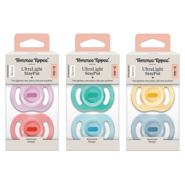 Tommee Tippee suzeta Ultra Light 0-6 luni, 2 buc