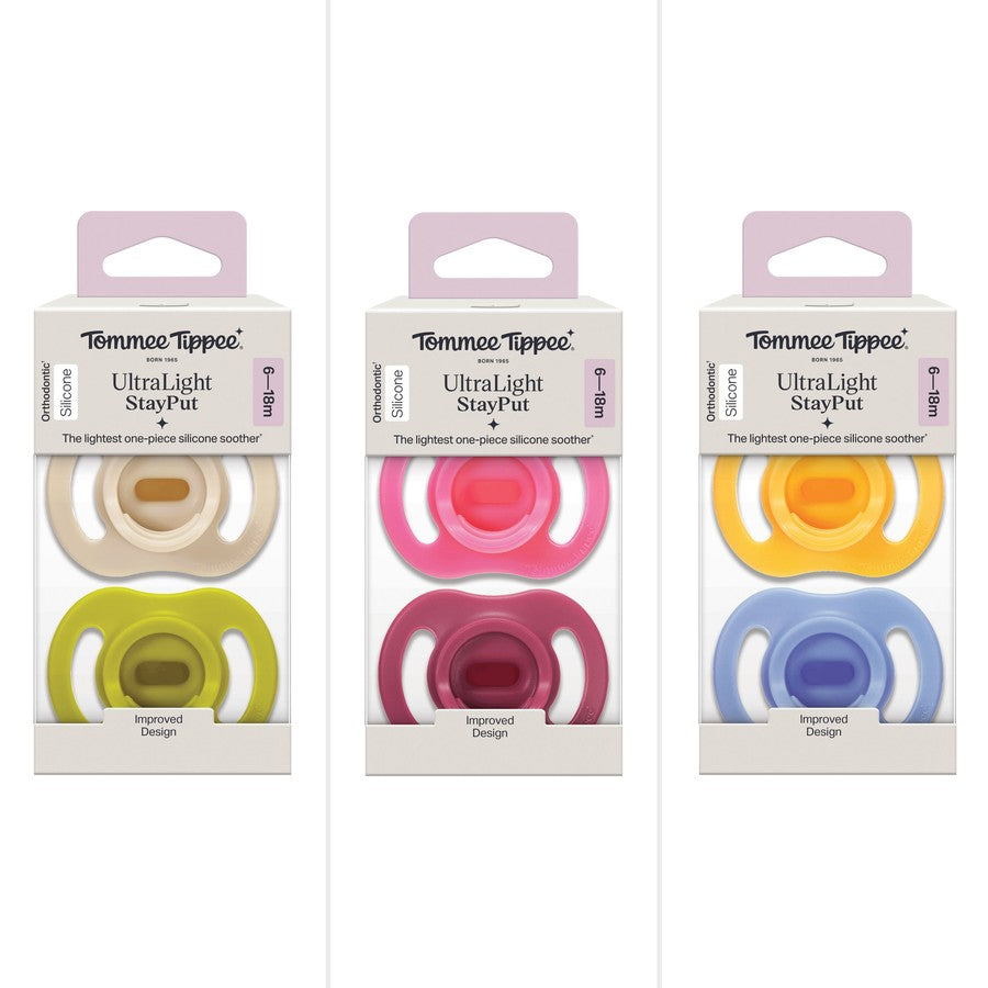 Tommee Tippee suzeta Ultra Light 6-18 luni, 2 buc