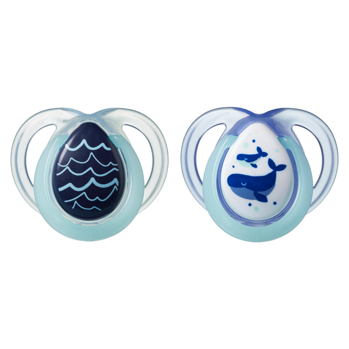 Tommee Tippee suzete fluorescente Night Time 0-6 luni, 2 buc Balenute