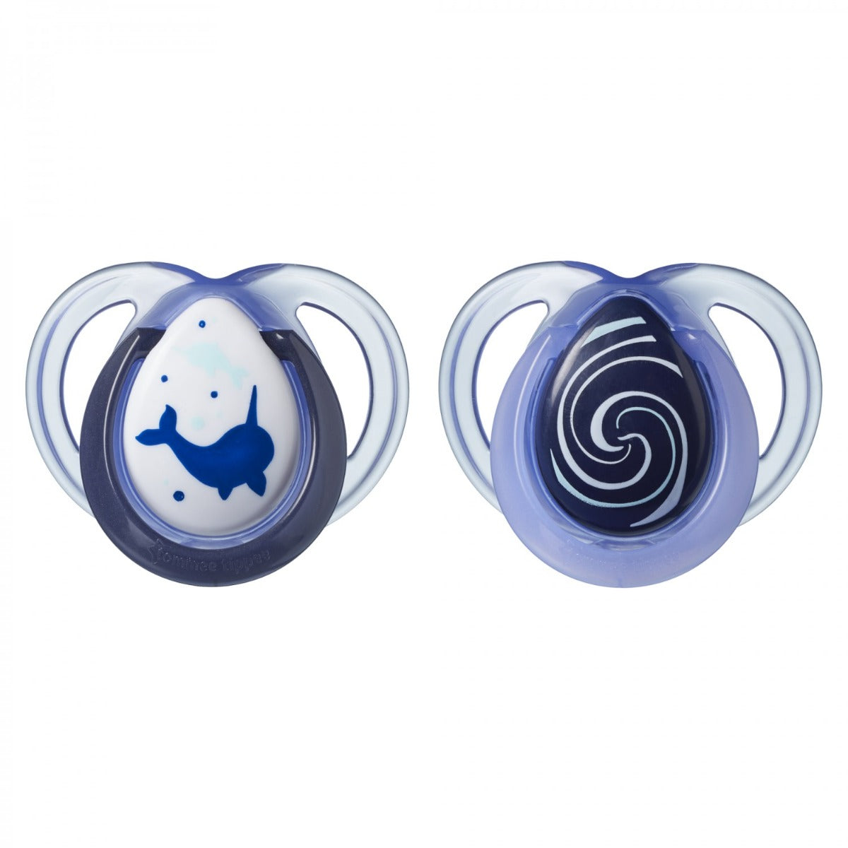 Tommee Tippee suzete fluorescente Night Time 0-6 luni, 2 buc Narval
