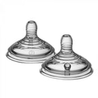 Tommee Tippee tetina din silicon flux mediu 3m+, 2 buc