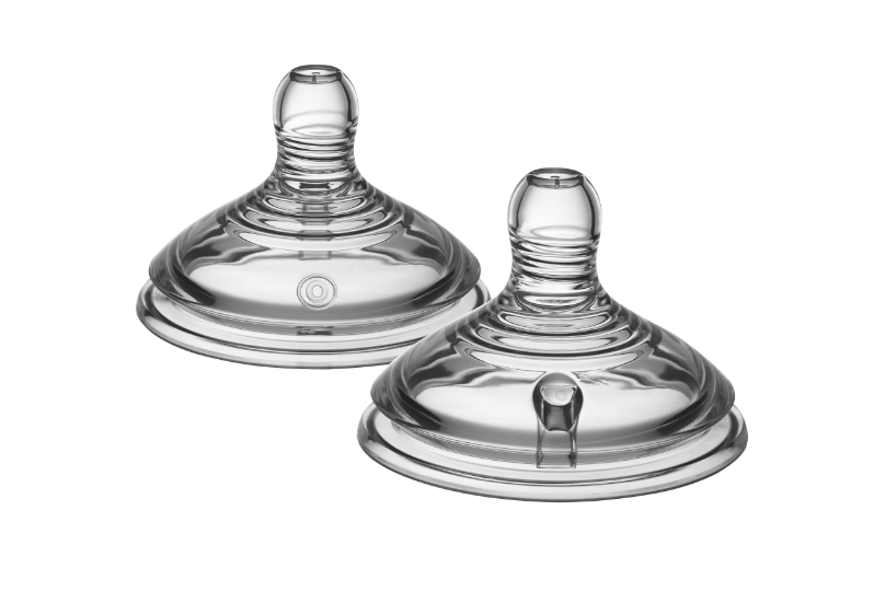 Tommee Tippee tetina silicon Closer to Nature flux lent 0m+ 2 buc