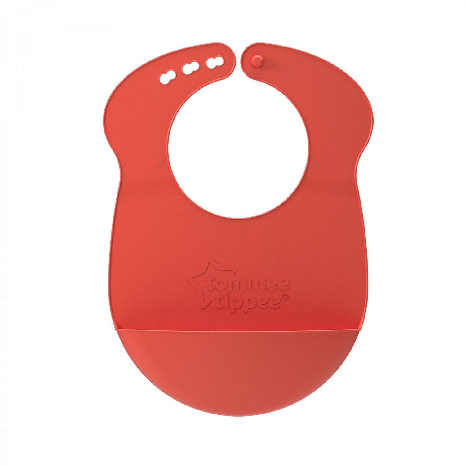 Tommee Tippee Baveta din plastic moale Roll`n`Go 6m+