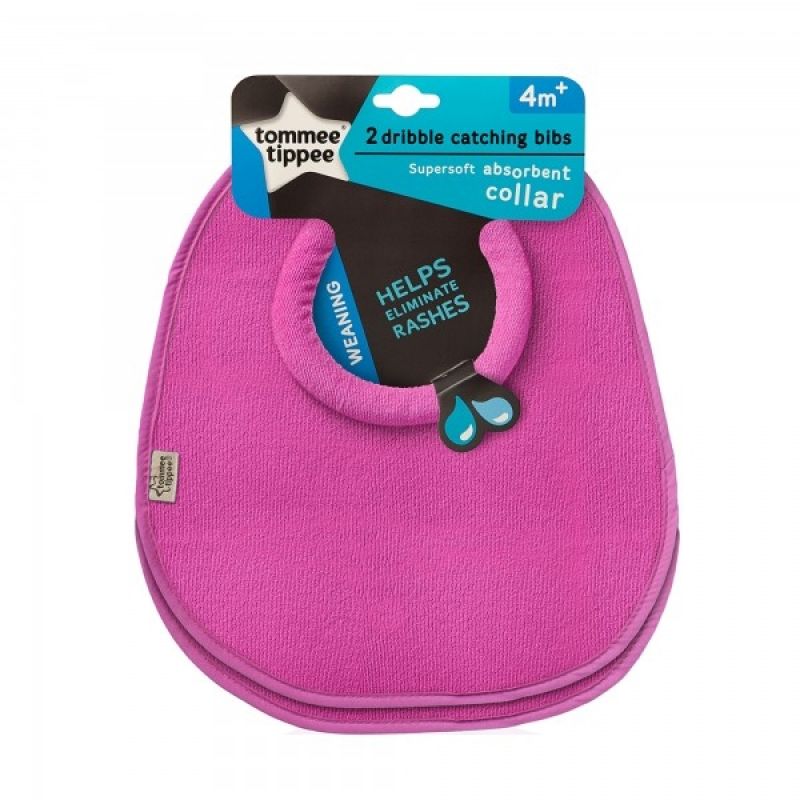 Tommee Tippee bavete ultra absorbante 4m+, 2 buc