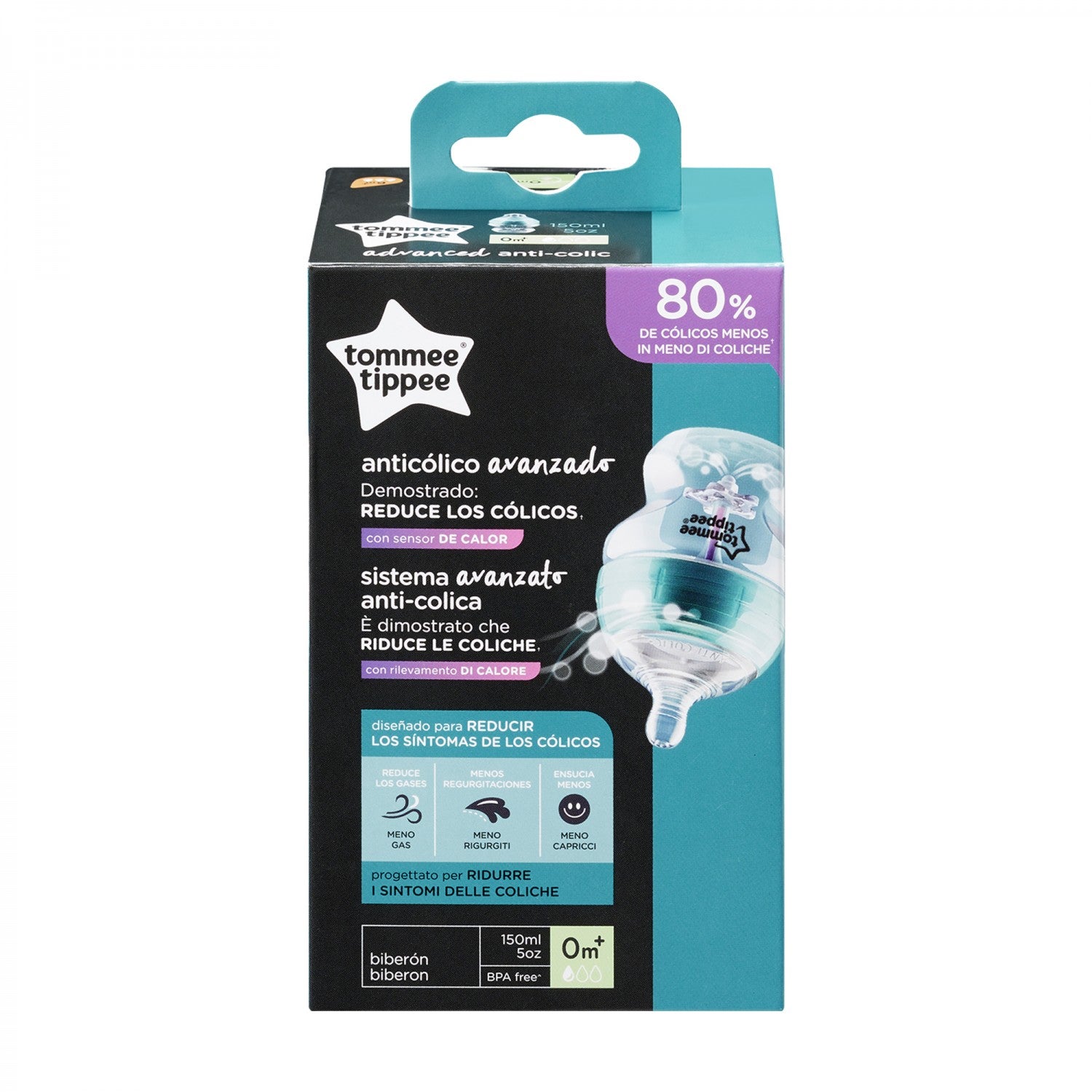 Tommee Tippee biberon Advanced Anticolic 0m+ 04