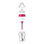 Tommee Tippee Biberon Advanced Anticolic cu tetina flux mediu si senzor de temperatura 3 luni+