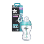 Tommee Tippee Biberon Advanced Anticolic cu tetina flux mediu si senzor de temperatura 3 luni+
