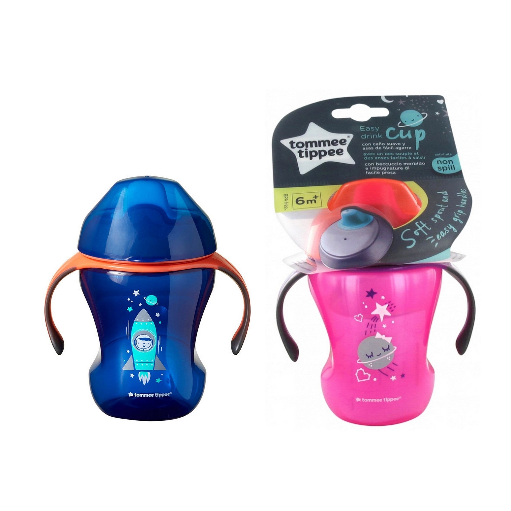 Tommee Tippee cana cu cioc si maner 230 ml Easy  01