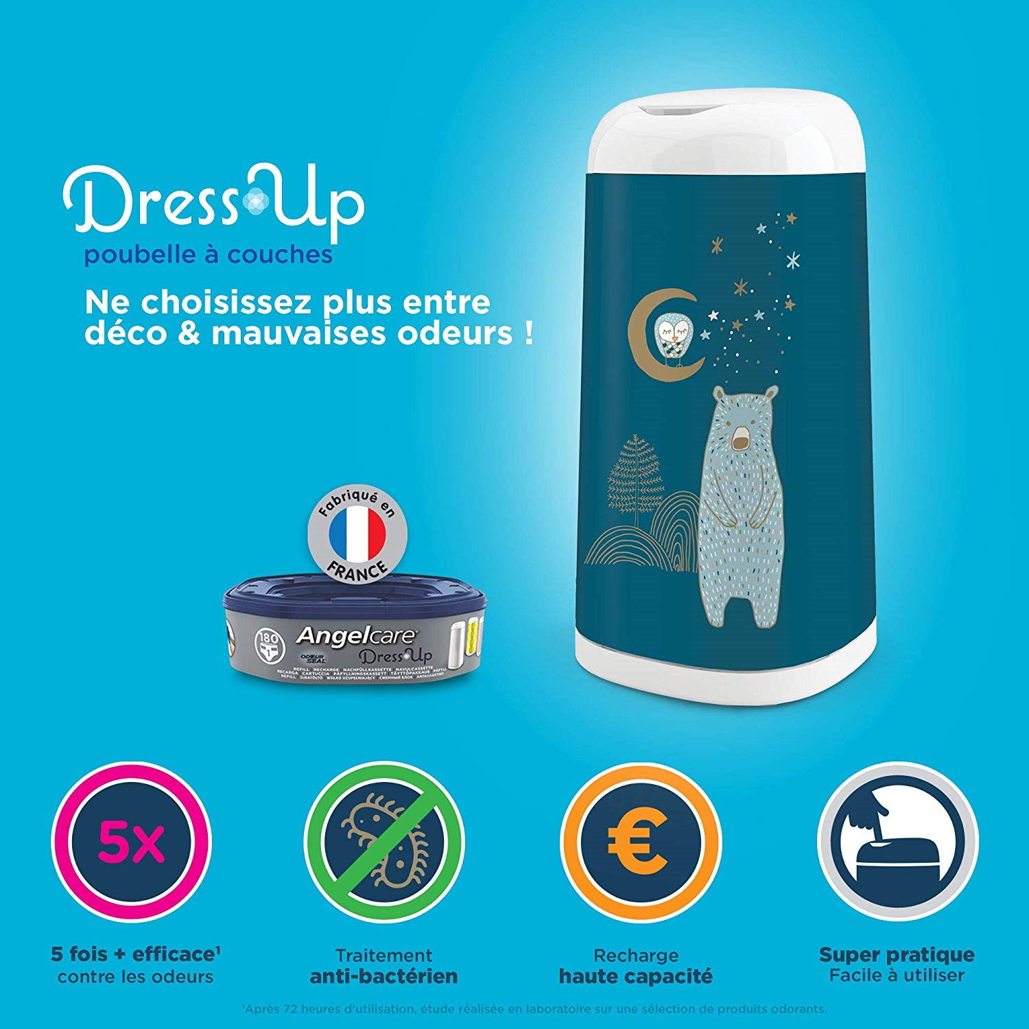 AngelCare cos depozitare scutece sangenic Dress Up 06
