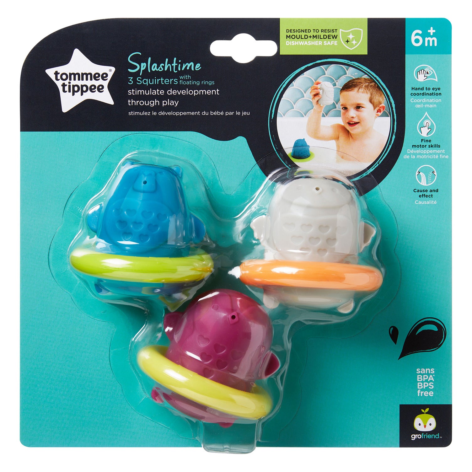 Tommee Tippee jucarie de baie Splashtime 6m+ 01 Imagine principală a produsului