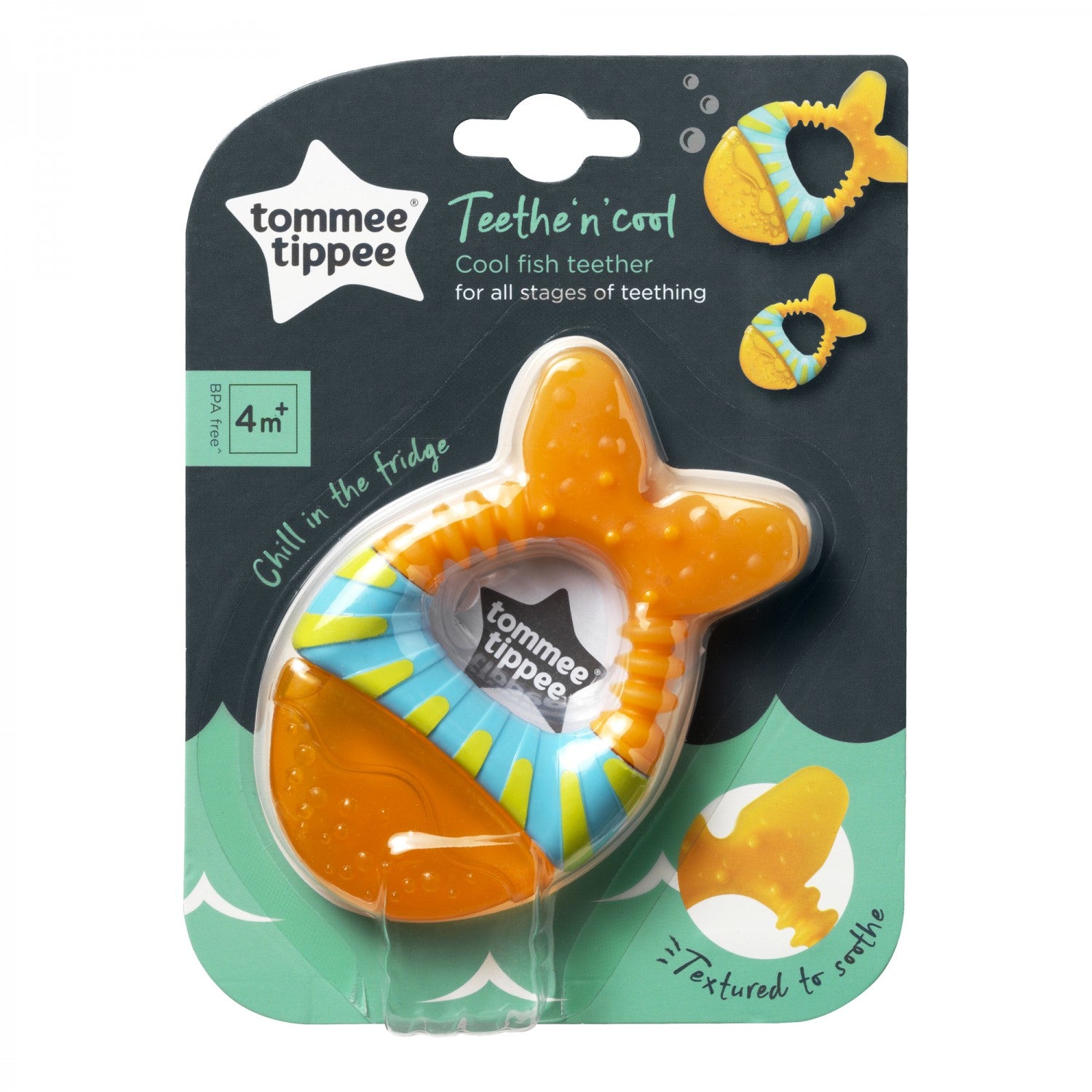 Tommee Tippee jucarie dentitie Teethe N' Cool 4m+ Peste 01