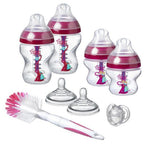 Tommee Tippee Kit biberoane Advanced anti-colic 0m+, Roz 01