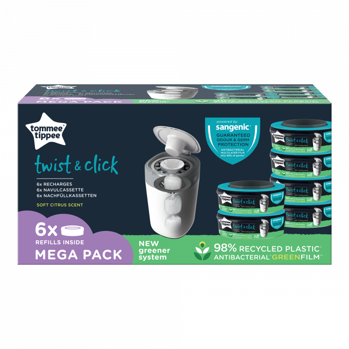 Tommee Tippee rezerva sangenic pentru modelele Tec si Twist Imagine principală a produsului