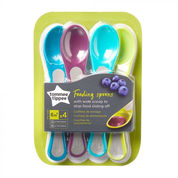 Tommee Tippee set 4 lingurite 6 luni+