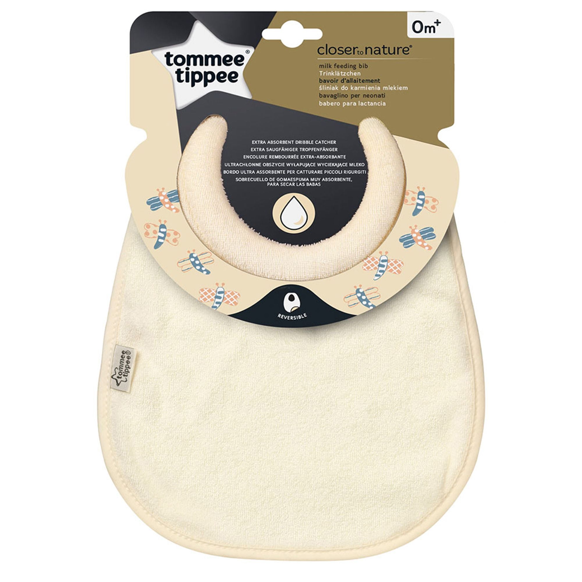 Tommee Tippee Set Bavete Closer To Nature 2bucset 0m+