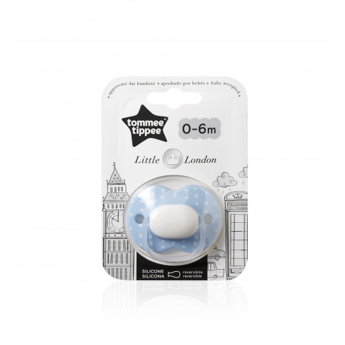 Tommee Tippee suzeta ortodontica Little London 0-6 luni 1 bucset Albastru 43341055 02