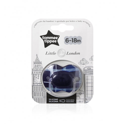 Tommee Tippee suzeta ortodontica Little London 6-18 luni 1 buc Navy 43341255 02