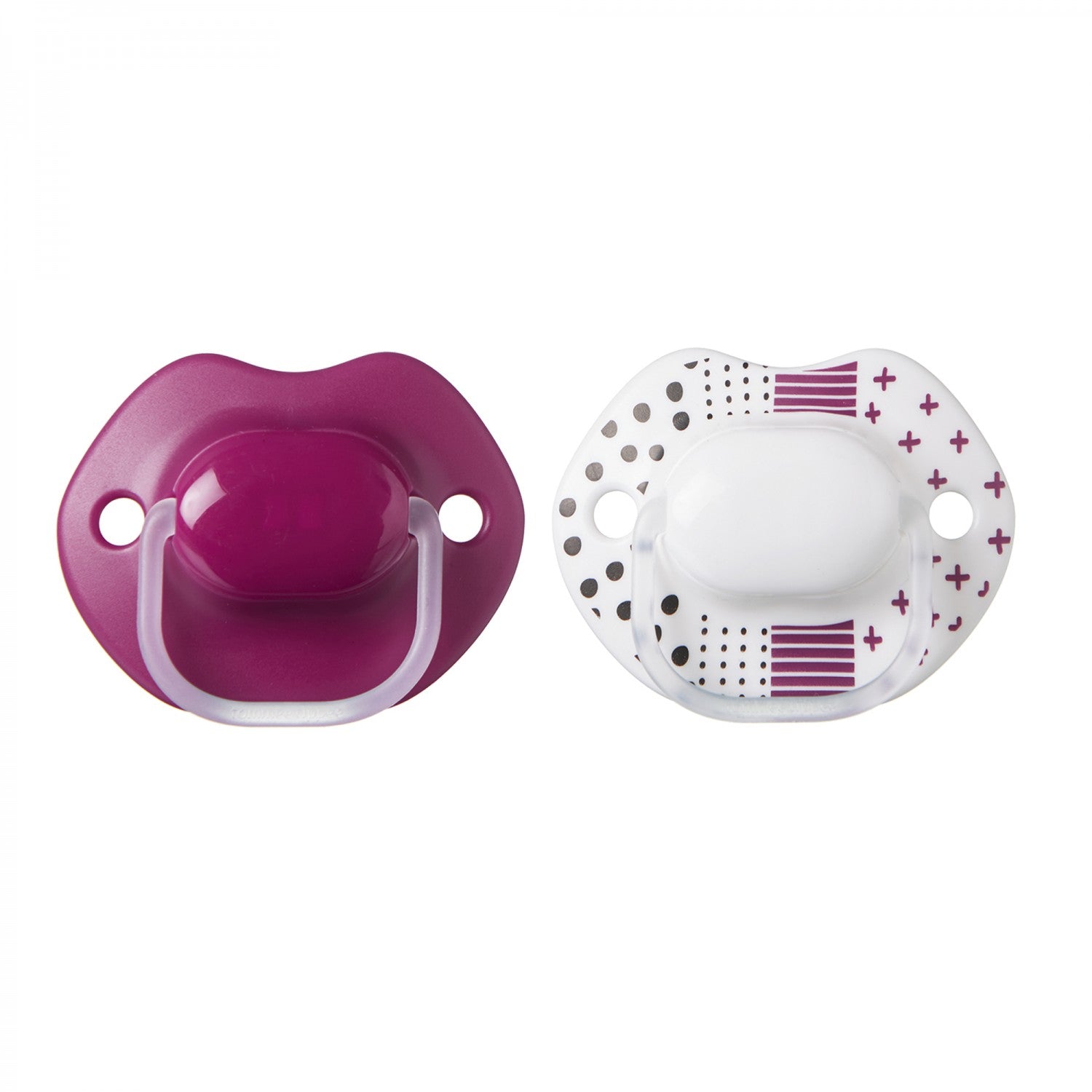 Tommee Tippee suzeta ortodontica Urban Style 6-18 luni 2 buc, Pink 01