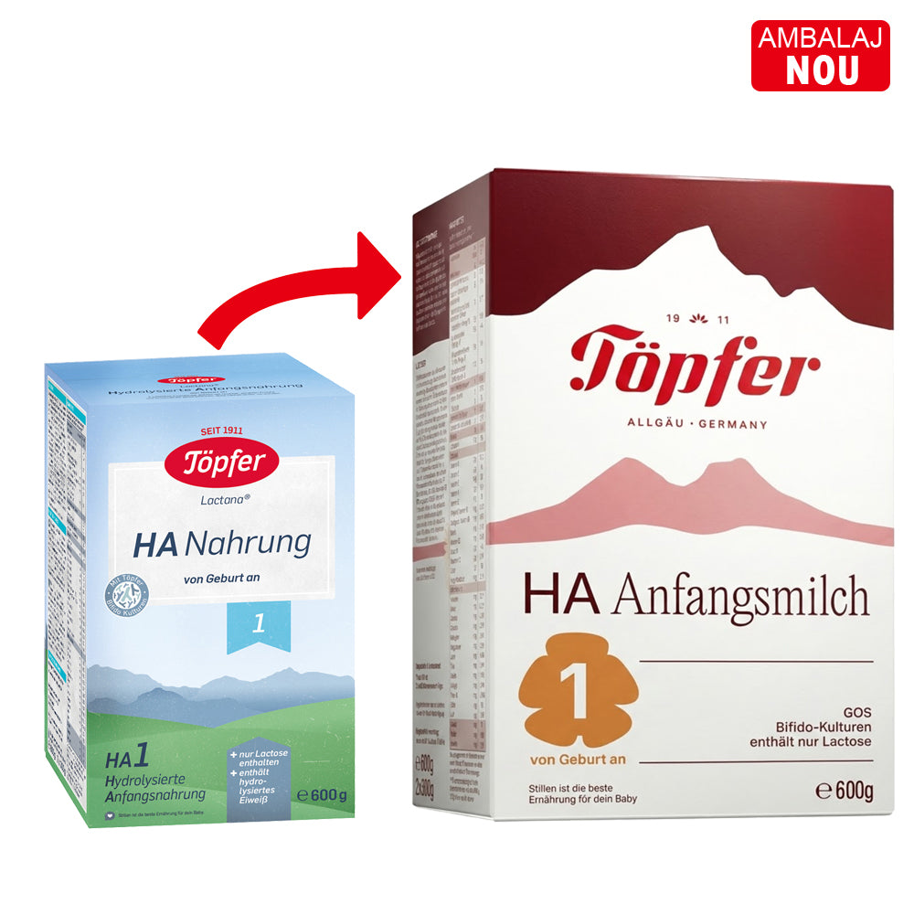 Topfer Formula de lapte praf HA1 de la nastere 600 g Imagine secundară a produsului