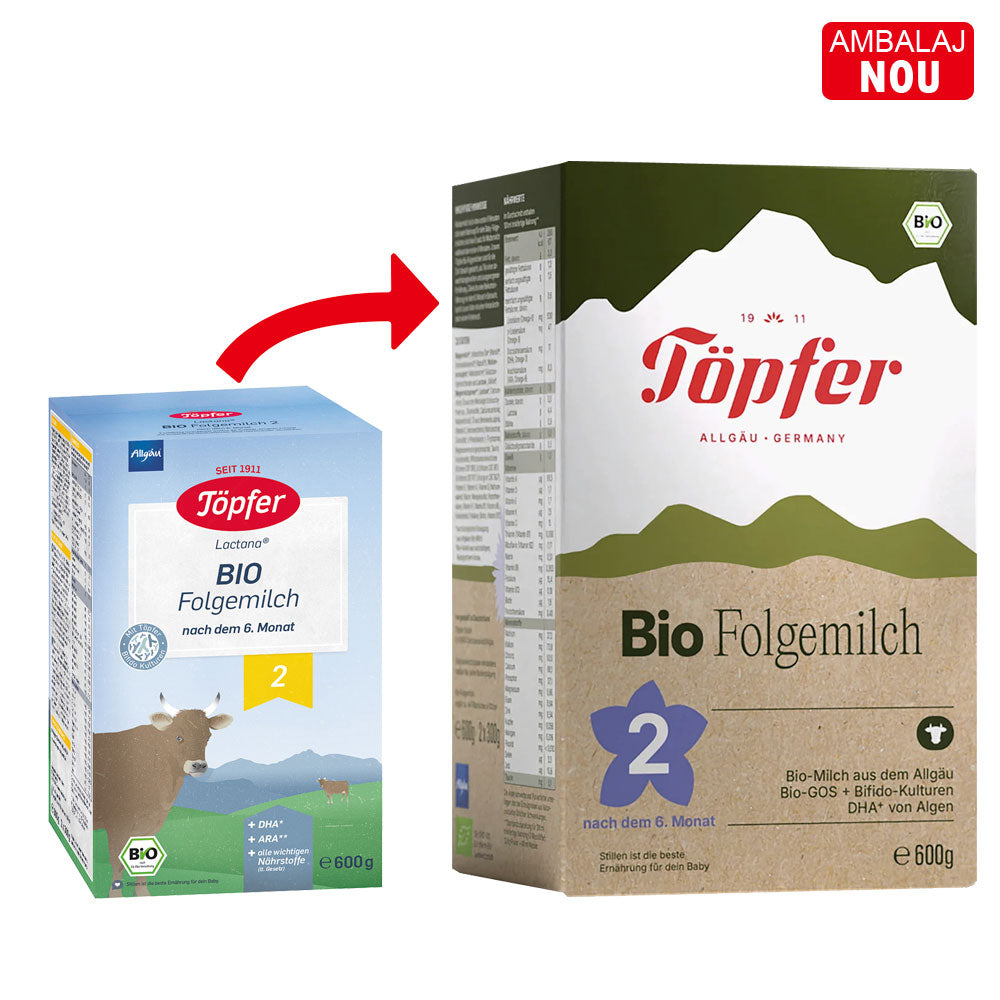 Topfer Formula de lapte praf 2 Bio de la 6 luni 600 g Imagine secundară a produsului
