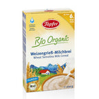 Topfer Bio Organic cereale din gris de grau cu lapte 6 luni+ 01