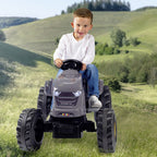 Smoby tractor cu pedale si remorca Stronger XXL 3 ani+ Gri
