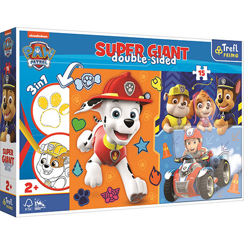 Trefl puzzle Super Giant cu doua fete 2 ani+ Paw Patrol