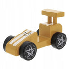 Trefl Wooden jucarie din lemn masinuta 12m+ Racing Car Yellow