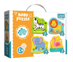 Trefl Baby puzzle 3456 piese 2 ani+ Animale din safari