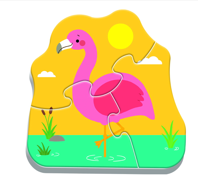 Trefl Baby puzzle 3456 piese 2 ani+ Animale din safari