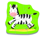 Trefl Baby puzzle 3456 piese 2 ani+ Animale din safari