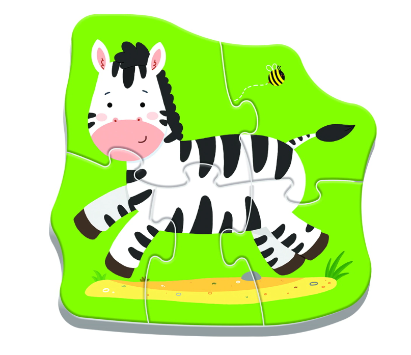 Trefl Baby puzzle 3456 piese 2 ani+ Animale din safari
